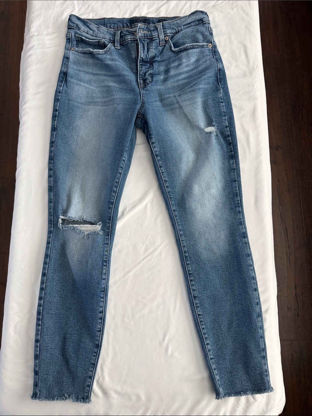 Lucky Brand Ava Mid-Rise Skinny Jeans, Size 30
